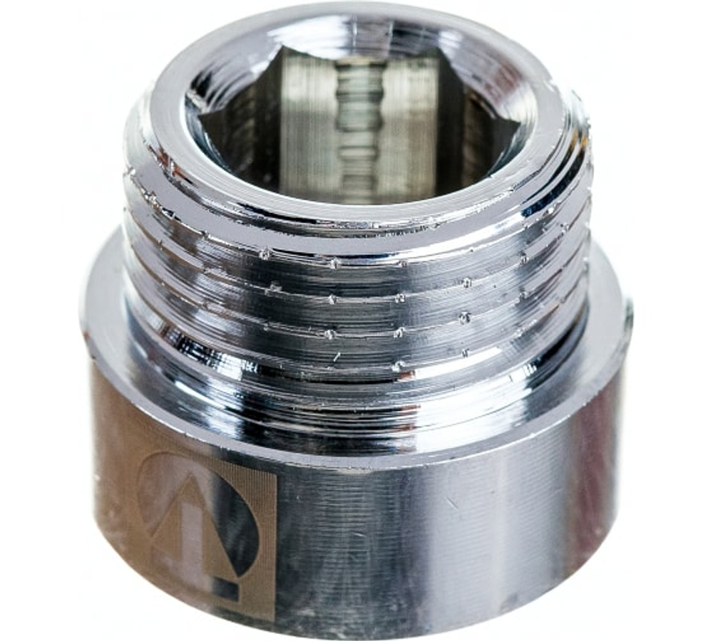 Удлинитель хром 1/2" ВН 15мм VALTEC
