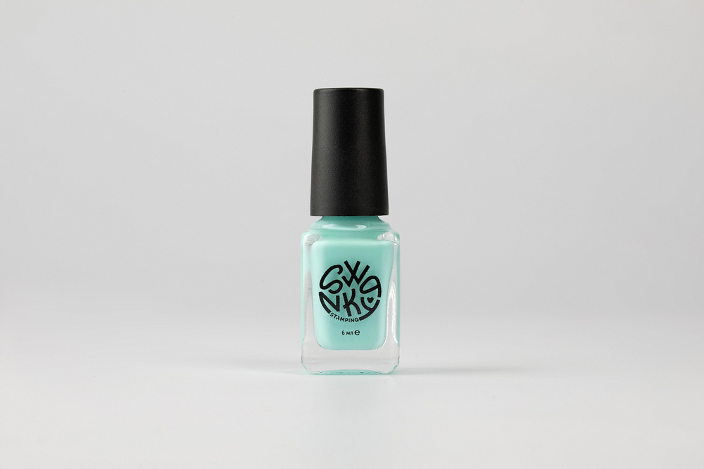 Swanky Stamping Лак для стемпинга S92 светло голубой, 6мл
