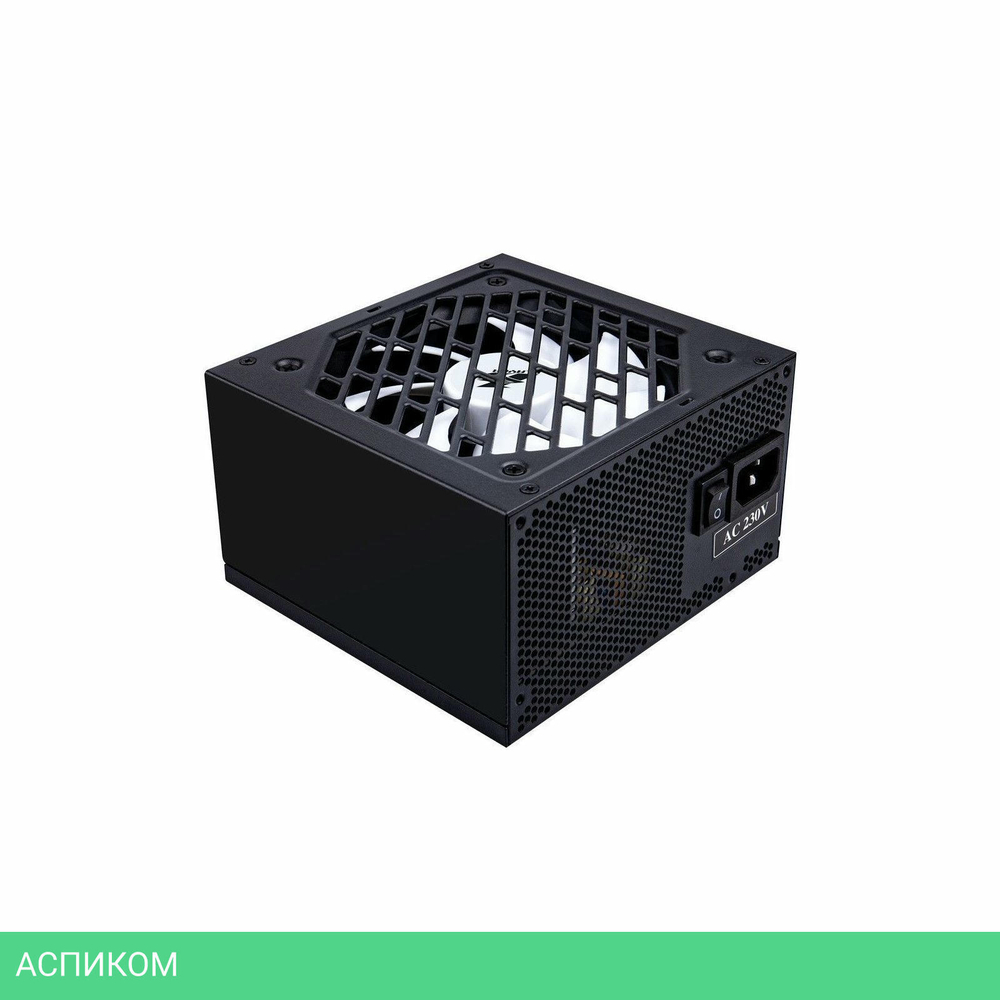 Блок питания 1stPlayer PS-650FK 650W Black (FK-650-BK-EU)