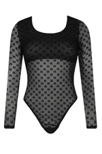 Боди Mesh Ls Karl Lagerfeld - черный(A1W47067)