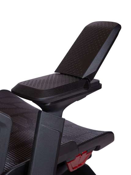 Кресло офисное Норден / Стэф / Steph  / черный пластик/серая сетка