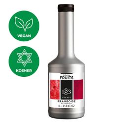 Пюре основа для напитков Малина 1л 1883 Maison Routin