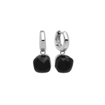 Серьги Qudo Firenze jet 300138 BW/S