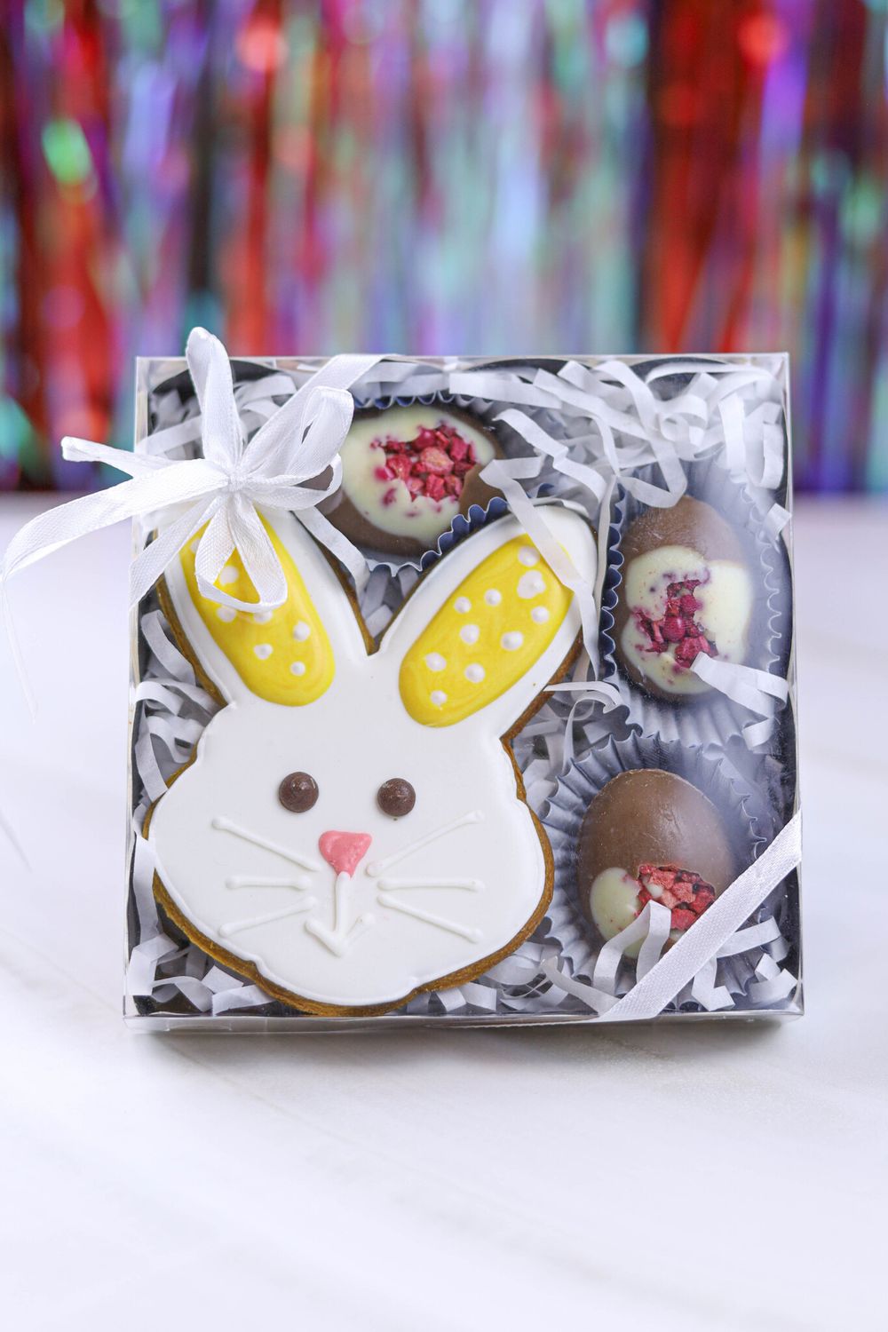 Пряник зайчик с дизайном на заказ