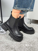 Ботинки нат. кожа по 6 пар (36-40)р./ 8-5