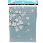 Зеркало косметическое складное «ФОРТУНА БРИ», микс 4 дизайна, сакура, 20*27,5см