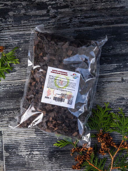 Щепа дубовая сильной обжарки (Кавказ), 300 г