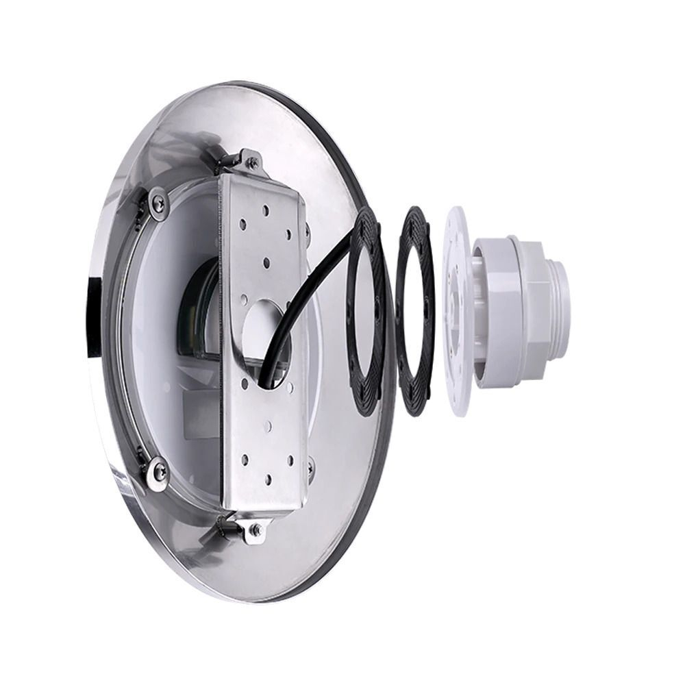 Прожектор светодиодный AquaViva HJ-WM-SS200FGV, 252led 18W RGB (AISI-316)