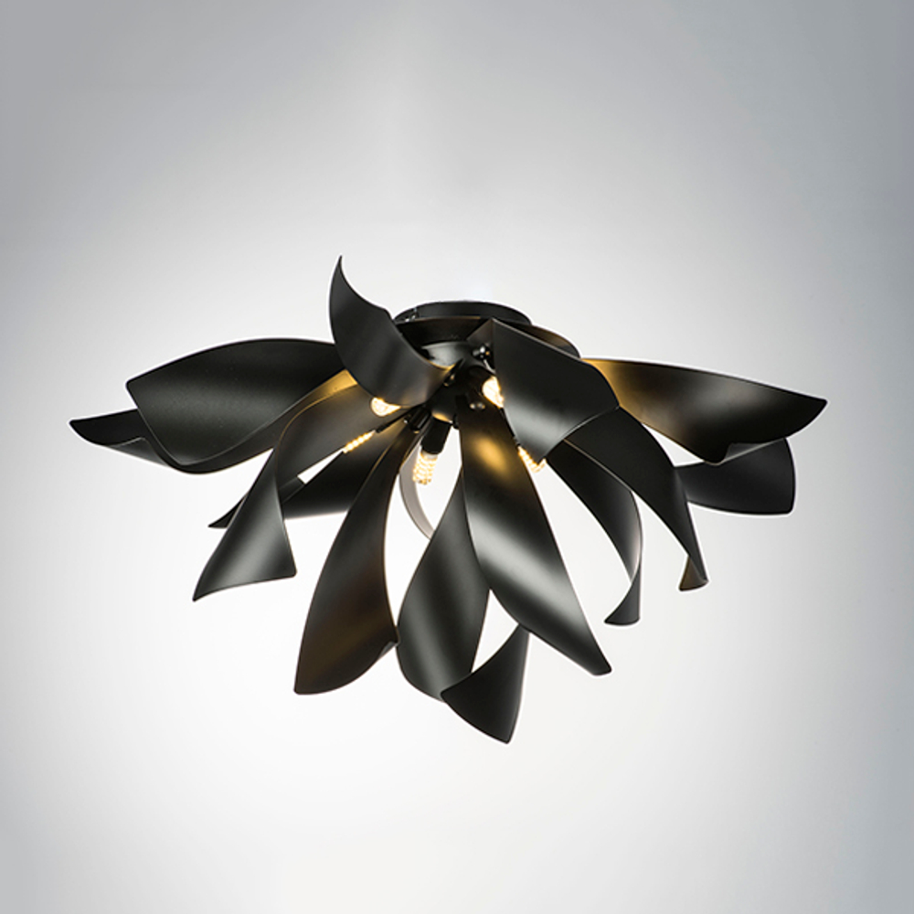 754167 Люстра TURBIO 6х6W (led) G9 ЧЕРНЫЙ