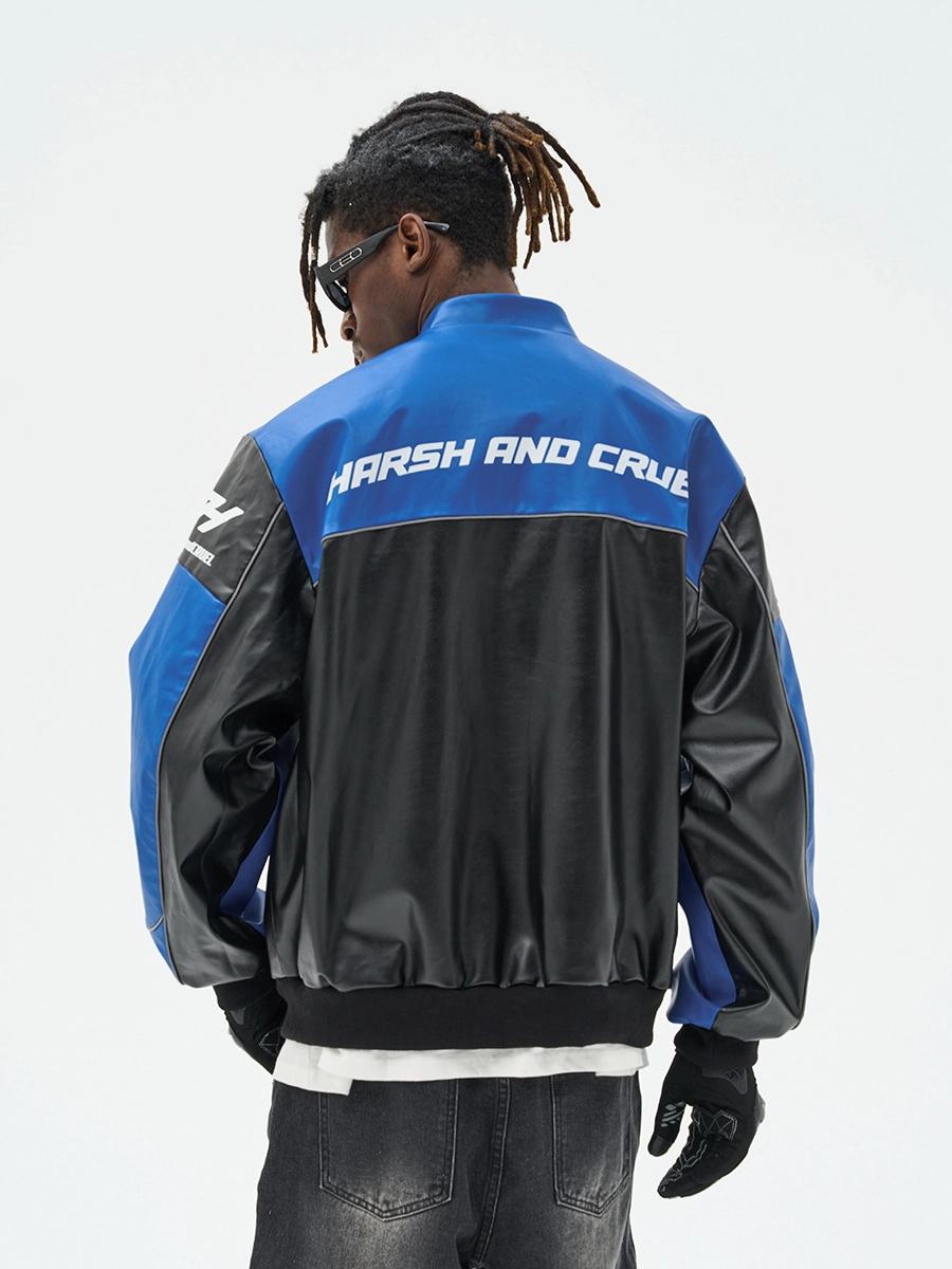 Куртка HARSHandCRUEL "Racing" V2 Leather Jacket