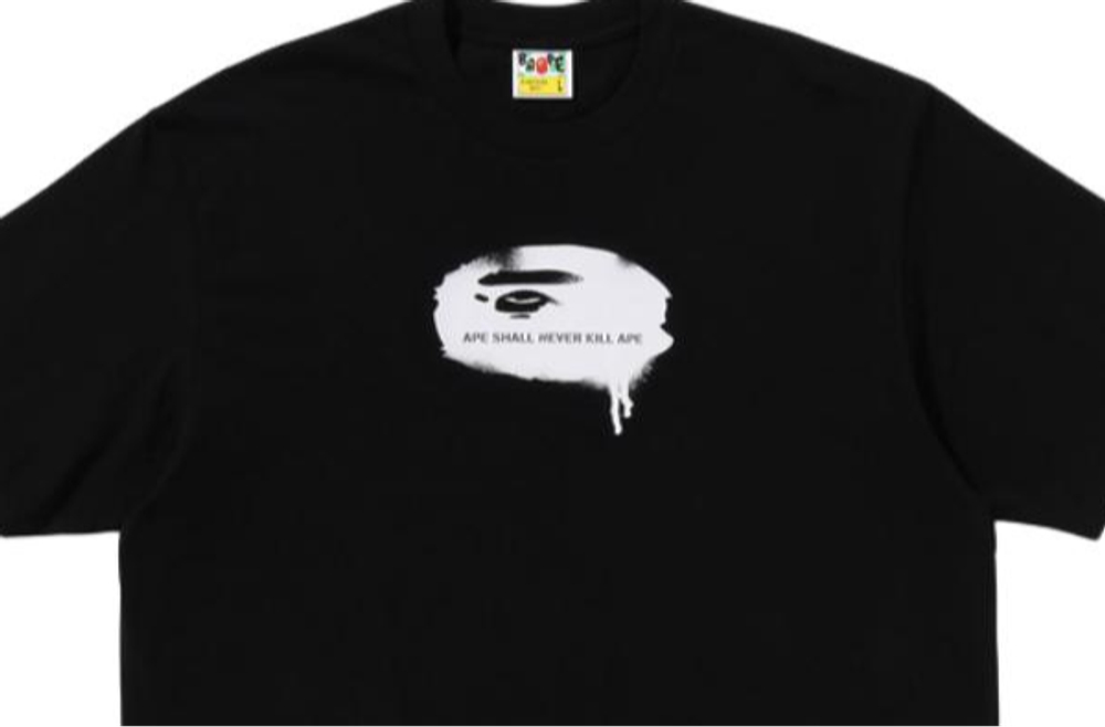 A Bathing Ape Bathing Ape Logo черный