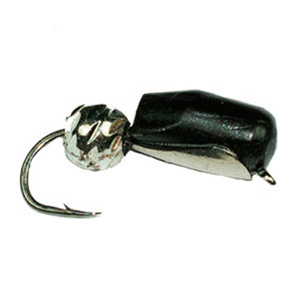 Мормышка Владимирская 537 "Гвоздик с латунным шариком зефир", 4мм, 1.6гр (15шт/уп)