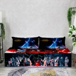 Бескаркасный диван кровать раскладной "Star Wars"