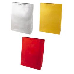 GAEM Пакет подарочный XL (бумага 210г/м2, блок микс 12шт), L40 W15 H55 см, 3в.