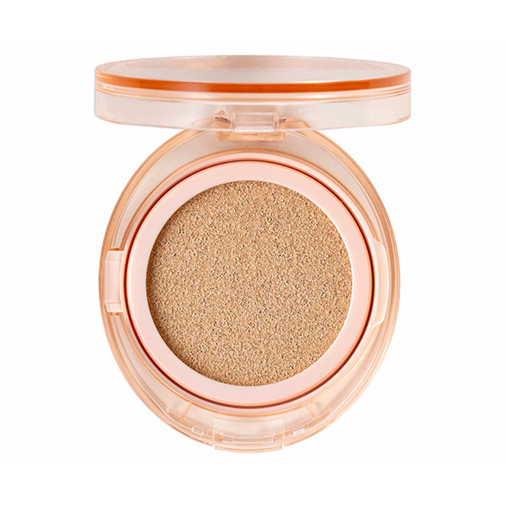 Тональный кушон с матовым финишем Оттенок #21 Слоновая кость Dermashare Vegan Long Lasting Air Fixing Cover Cushion Ivory 12г