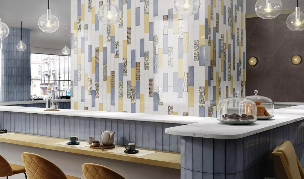 Плитка настенная Kerama Marazzi Монпарнас 8.5x28.5 см 1.07 м² глянцевая цвет белый