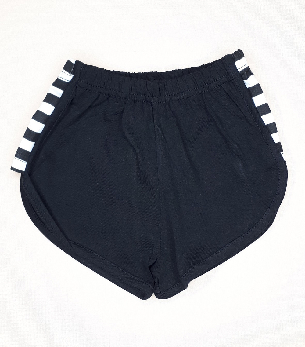 Комплект Тельняшка (чёрный)