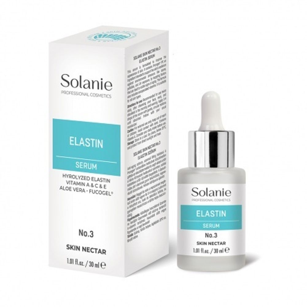 Сыворотка №3 укрепляющая Skin Nectar No. 3 Elastin serum, 30 мл