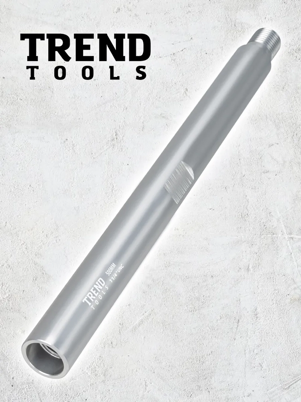Удлинитель алюминиевый 500 мм для коронок по бетону 1 1/4"