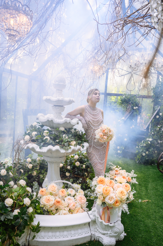 Комната цветов Персиковый рай