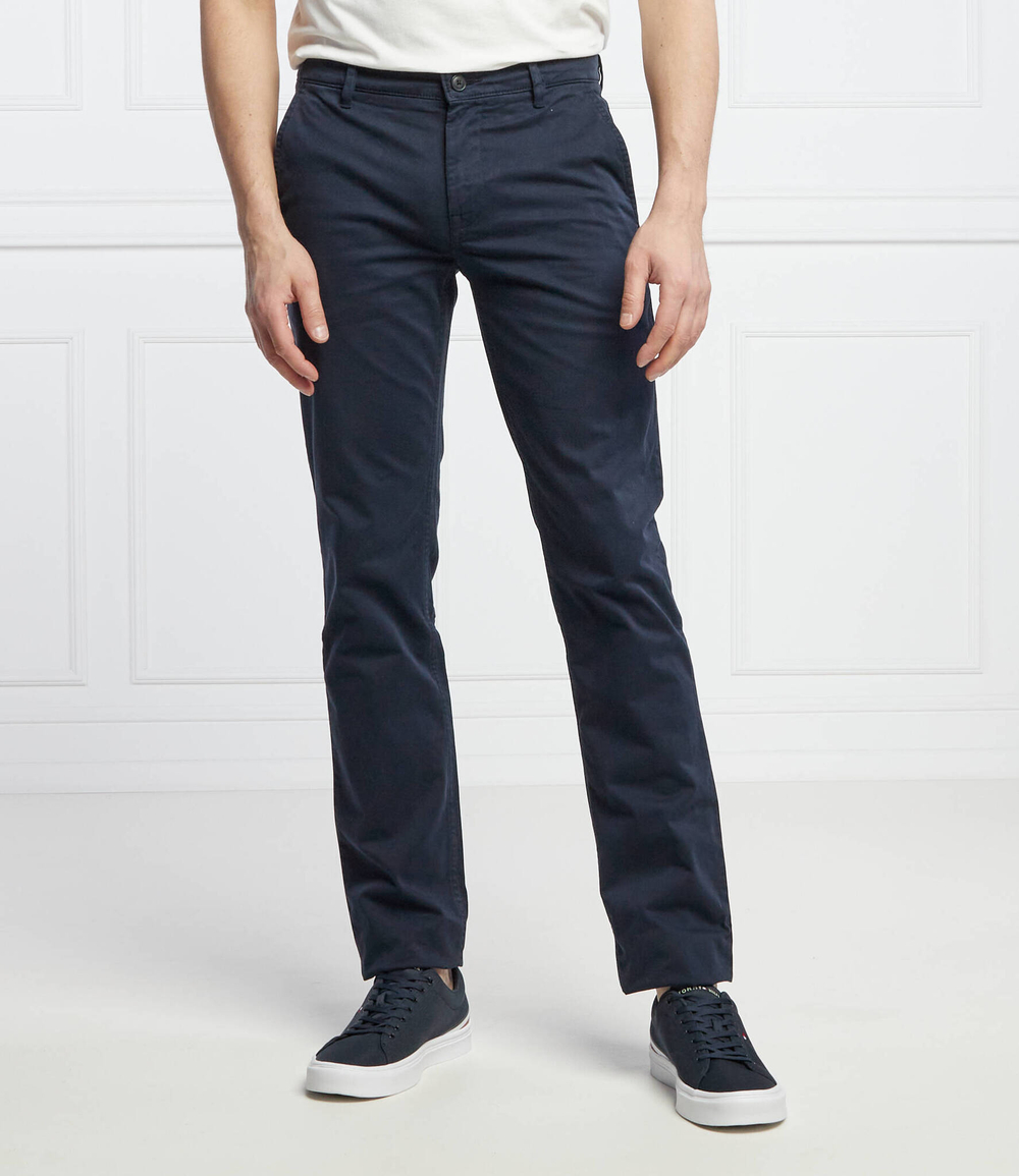 чиносы schino BOSS ORANGE - темно-синий(50470813)