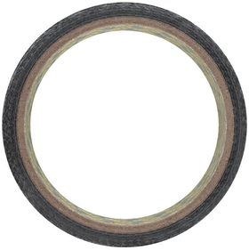 Лента клейкая универсальная армированная "ductape", черная, 48 мм х 10 м