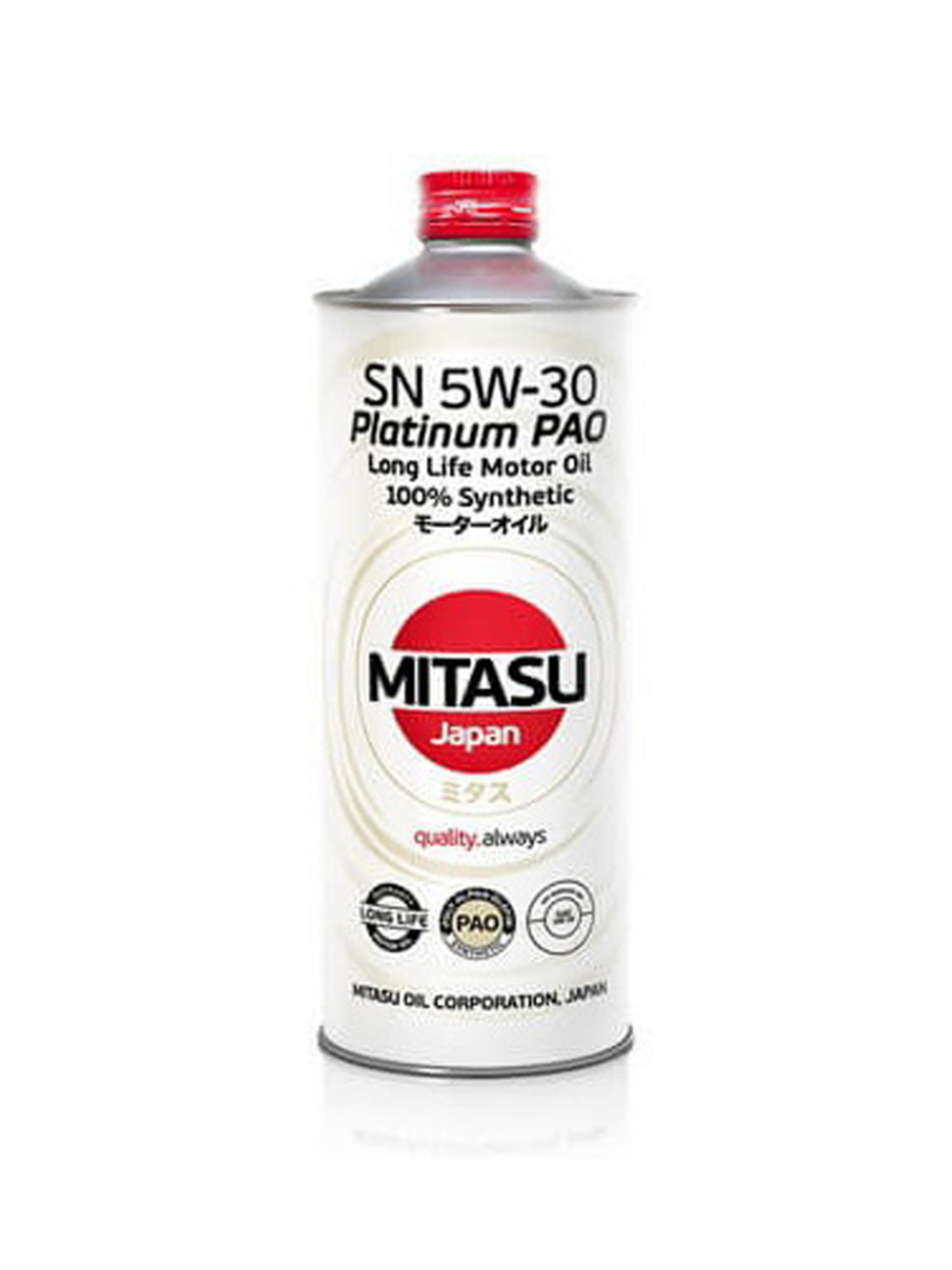 MITASU PLATINUM SN 5W30 1л синт.