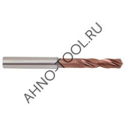 Сверло  6.4мм  твердосплавное 3D без подвода СОЖ. SP-X800030640 VHM AHNO по стали, чугуну, нерж. и ж