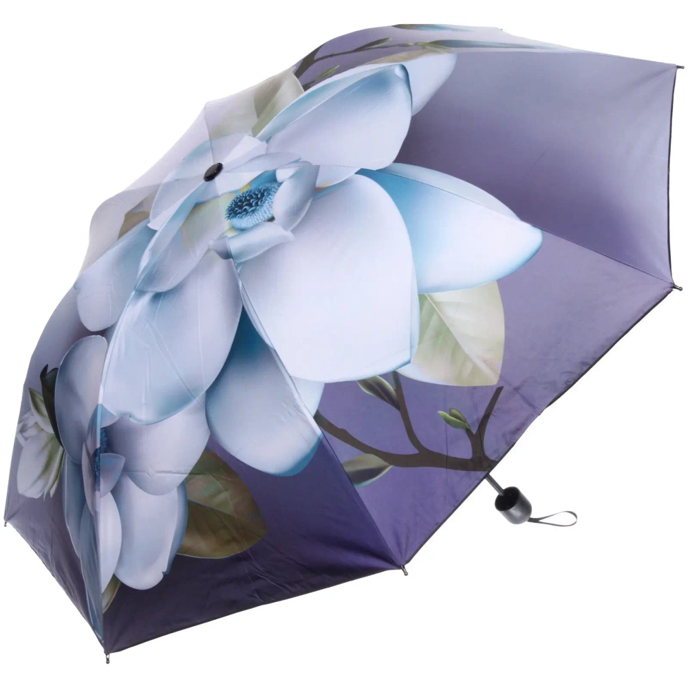 Зонт механический ветроустойчивый, матовая ручка «BESTzontik - Monako», микс 4 дизайна, длина 25см, d-110см