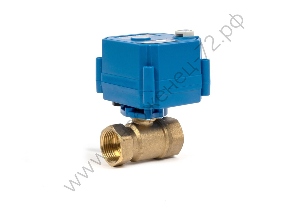 Шаровый кран 3/4" с электроприводом, 12V 3/4 дюйма, ручное открытие / закрытие