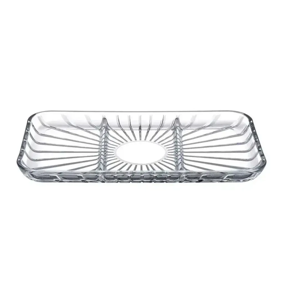 Блюдо прямоугольное с делениями ELEGANT 162X276 мм