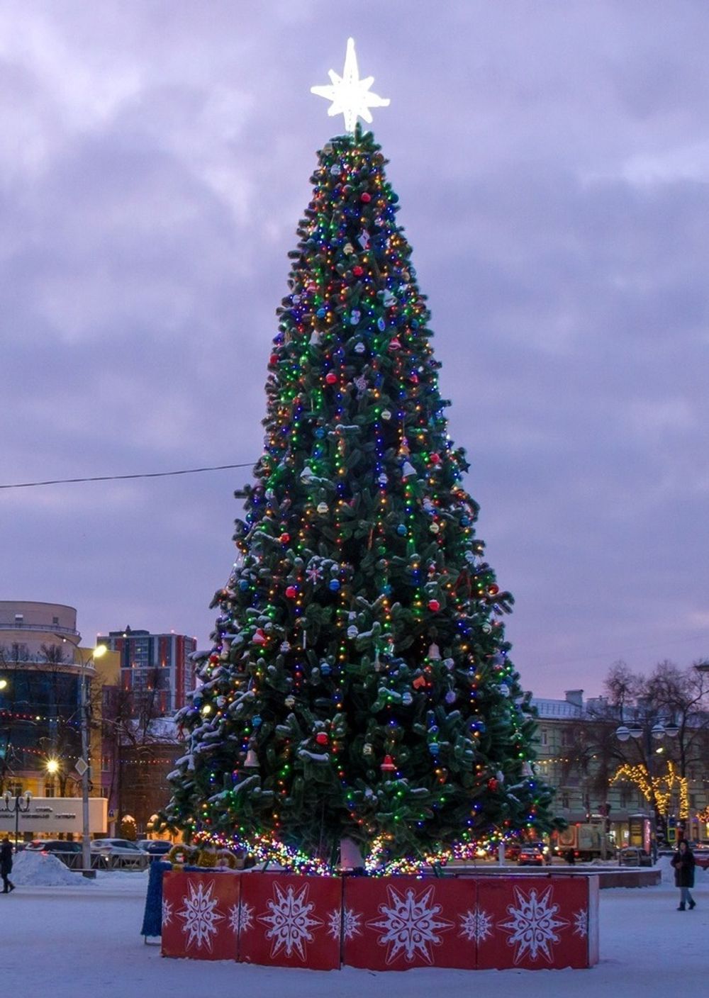 Уличная гирлянда "Динамика GT" (24В) - для елок от 3 до 18 м