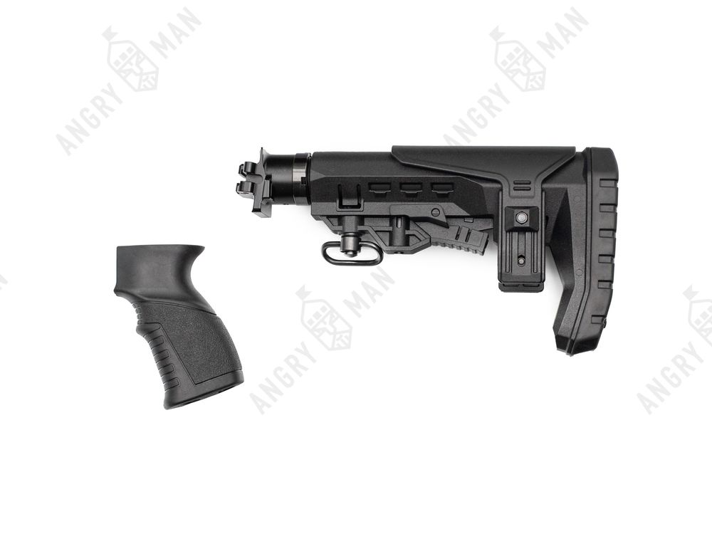 Комплект: Телескопический приклад для складных ВПО, без завышения на базе Atom CP, K.Arma