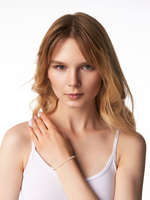 Браслет на руку чешское стекло хамелеон