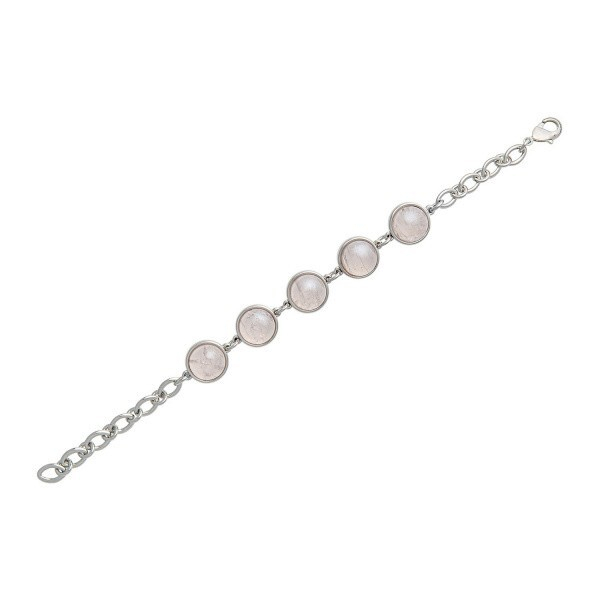 Браслет классический Possebon Pearl Quartz Rose C1362.9 R/S
