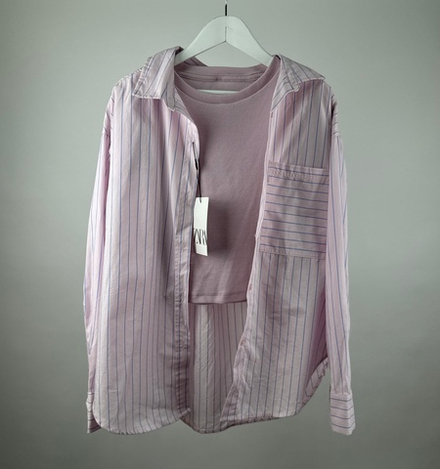 Рубашка с футболкой Zara