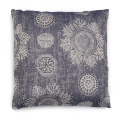 Подушка декоративная 40x40 Leitner Medusa синяя