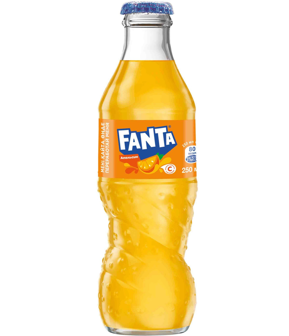 Fanta, Glass 0,25 л.