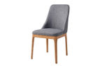 Стул Y1711A серый JX215-29/орех WK-70