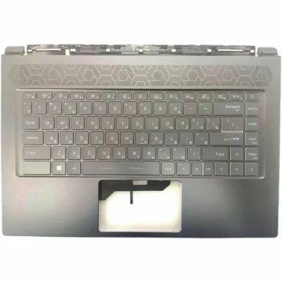 Верхняя панель с клавиатурой (топкейс) для ноутбука MSI Delta 15 A5EFK (957-15CK1E-C15)