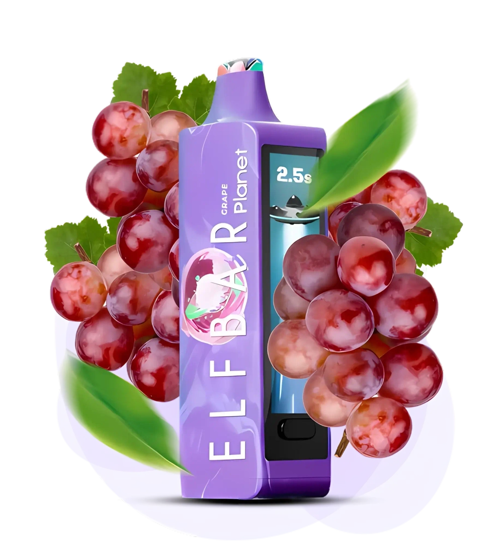 Elf Bar Planet 25000 - Grape (5% nic)