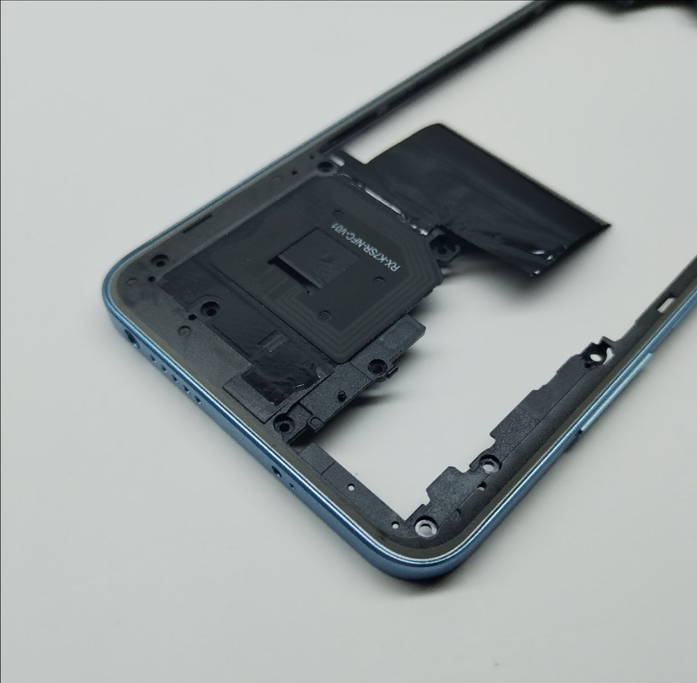 Xiaomi Redmi Note 12S (23030RAC7Y) - Средняя часть корпуса + NFC Антенна (ORIG)