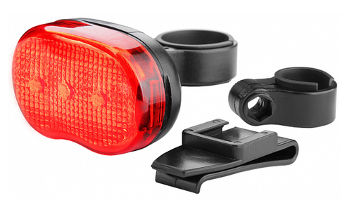 Задний фонарь мод.JY-006T  3 светодиода, 3 режима, красно-черный, арт.560036 (10216170/131021/0307188, Китай)