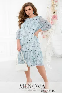 Платье 2494-мята Minova