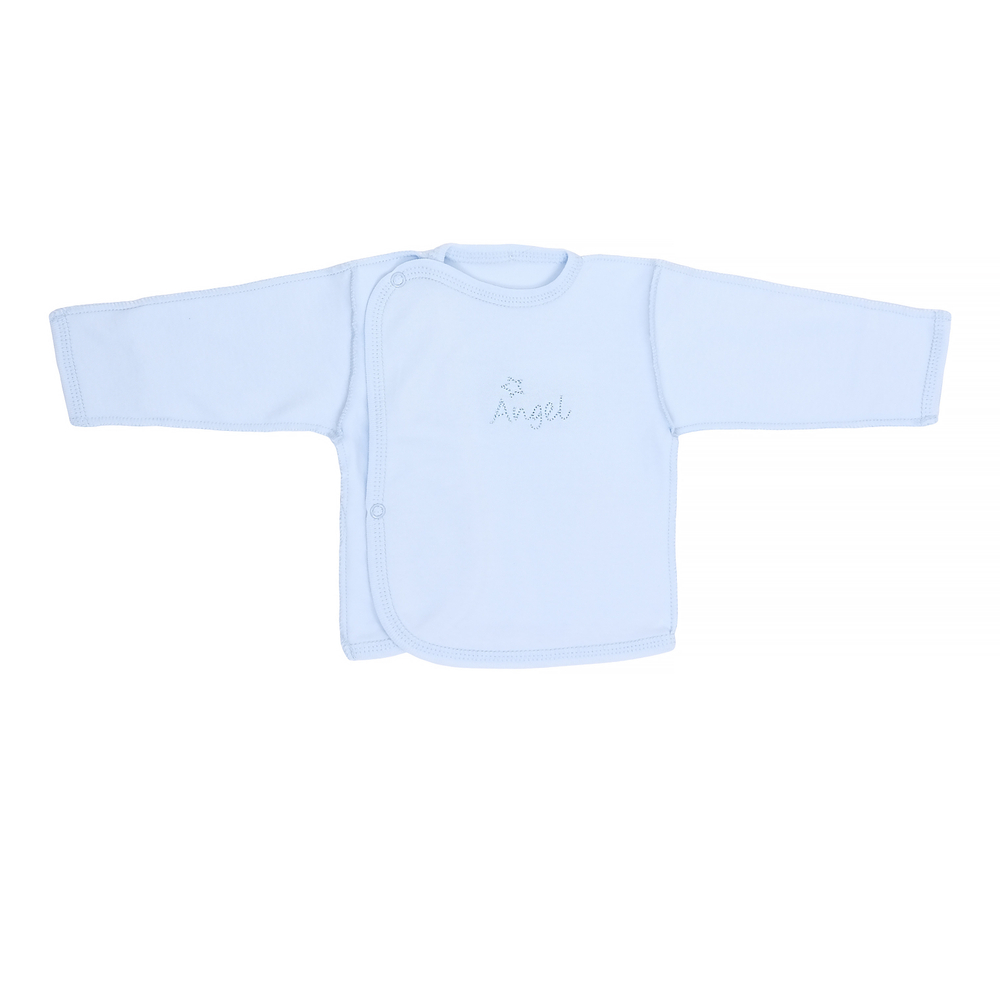 Распашонка Ангел голубая
