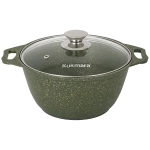Кастрюля 2л со стеклянной крышкой , АП линия «Trendy style» ( malachite)