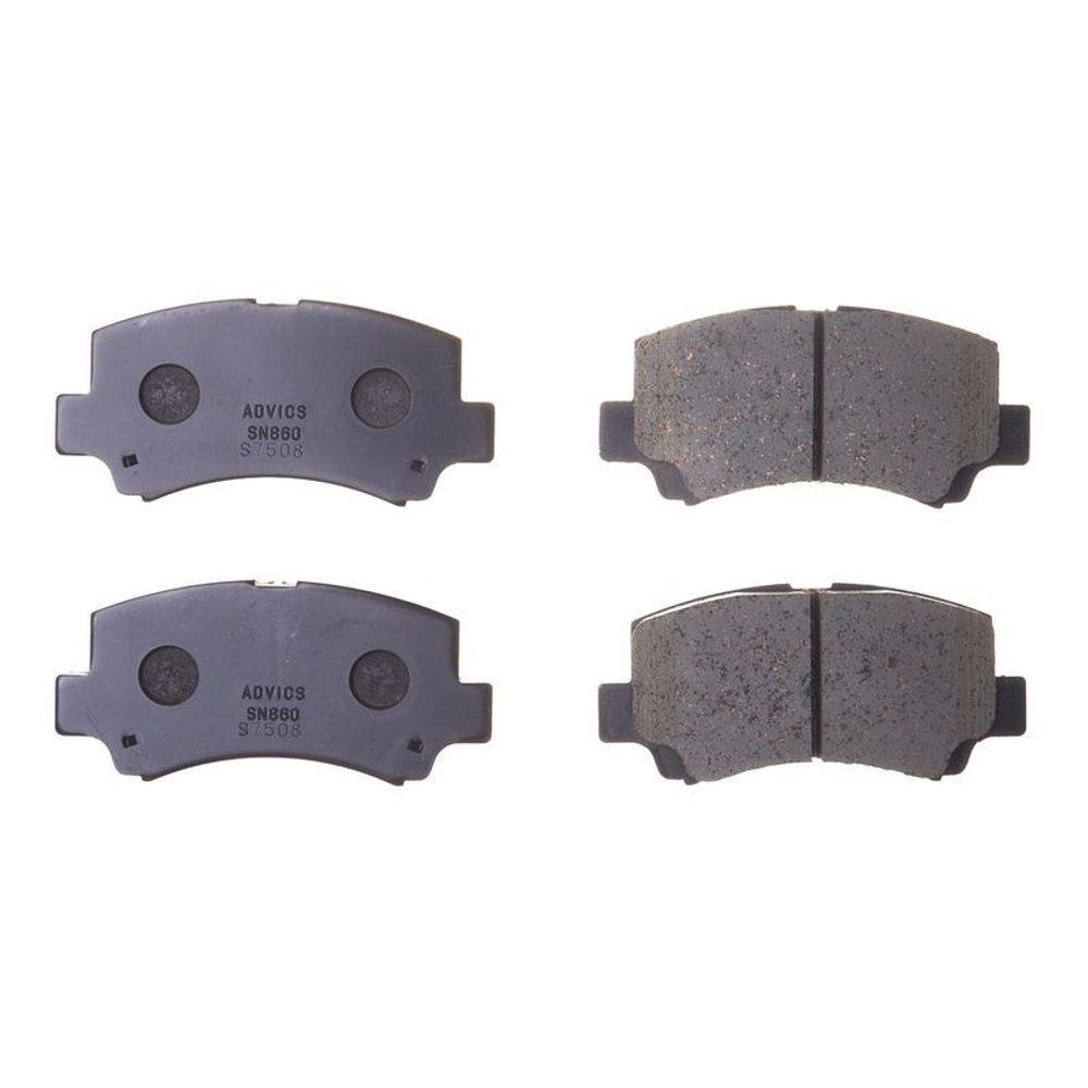 Дисковые тормозные колодки ADVICS передние SN860