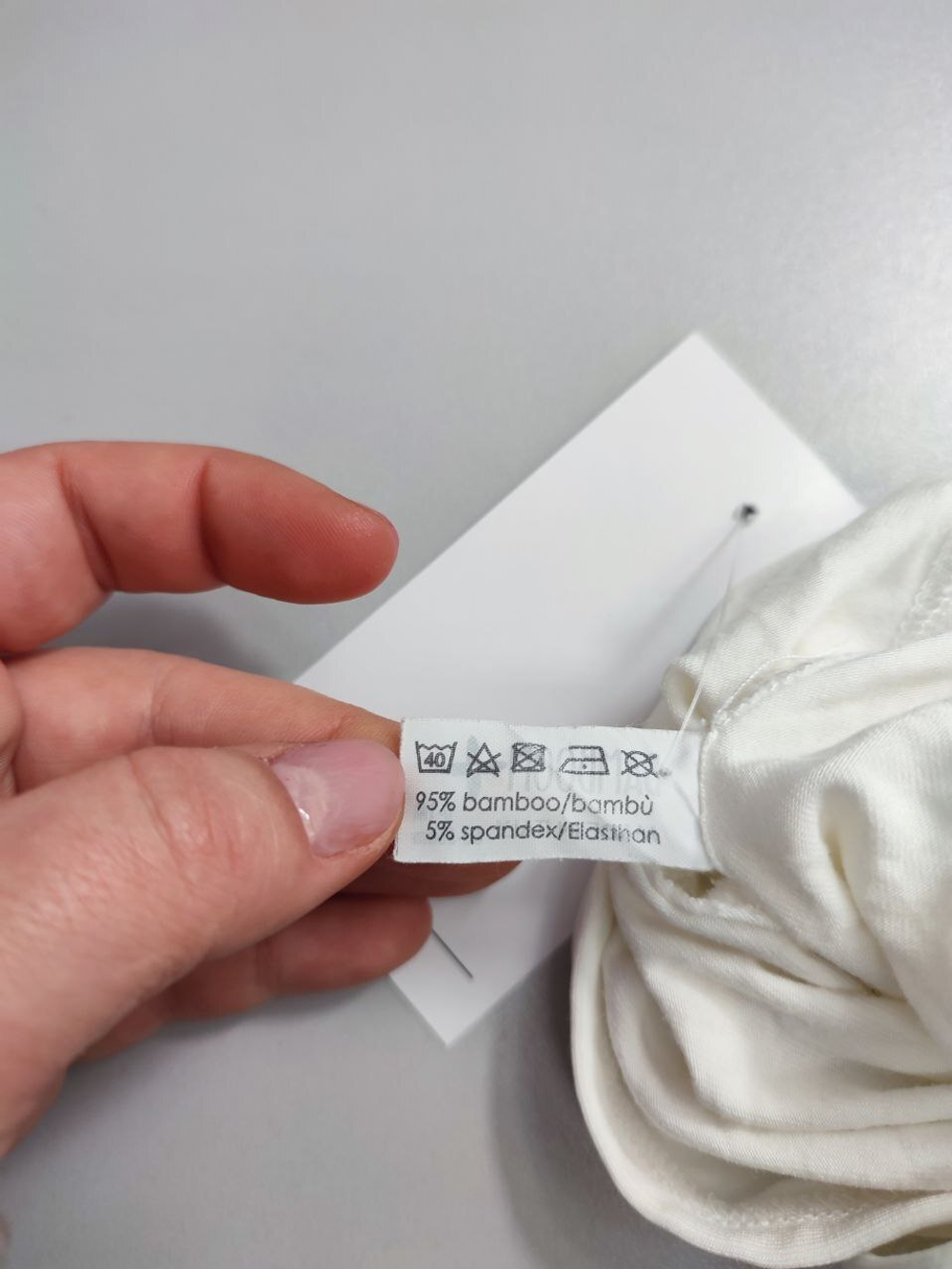 Боди Bamboom с коротким рукавом на 0-1 месяцев