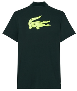 Теннисное поло Lacoste Unisex Rolex Paris Masters Edition Ballboy - sinople green