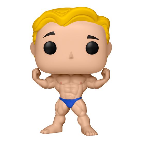 Фигурка Funko POP! Games Fallout 76 Vault Boy Strength (487) 39041 / Фигурка Фанко ПОП! по мотивам игры "Fallout 76" Волт Бой (Сила)